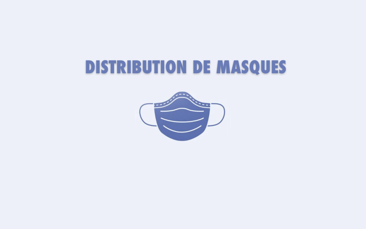 distribution de masques